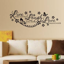 Load image into Gallery viewer, Seeosee Live, Laugh and Love Wall stickers