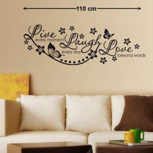 Load image into Gallery viewer, Seeosee Live, Laugh and Love Wall stickers