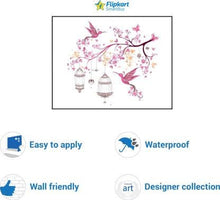 Load image into Gallery viewer, Seeosee floral branch with birds wall stickers