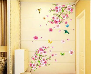 Seeosee Flowers on the branch wall sticker